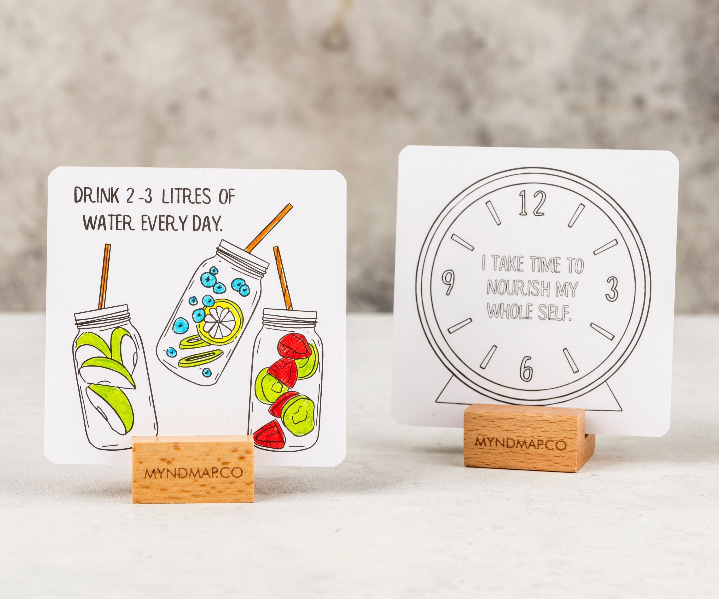 Wooden Card Holder Base USA