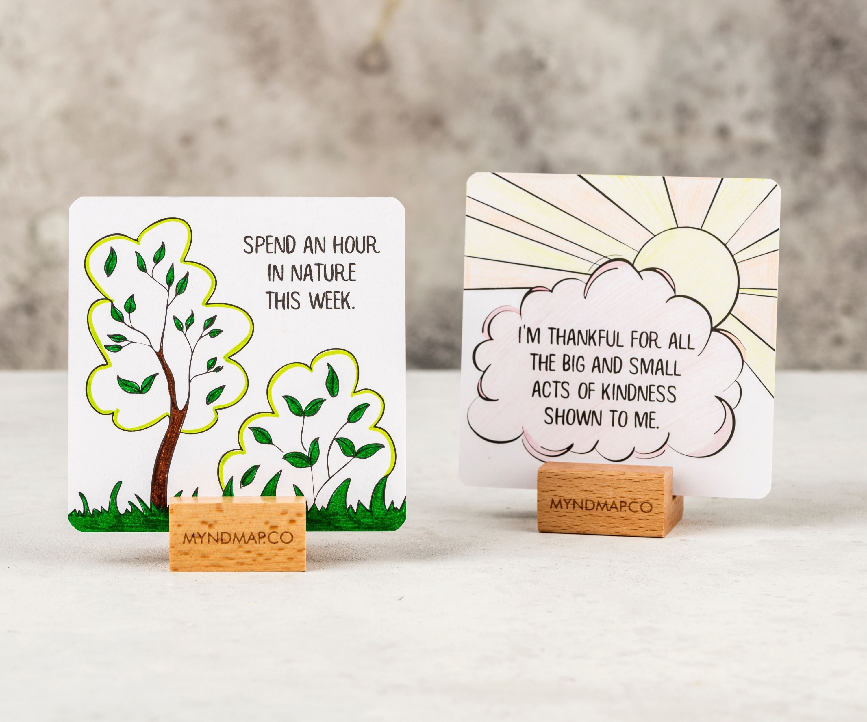 Self-Care and Mindfulness Challenge Cards - 30 Days