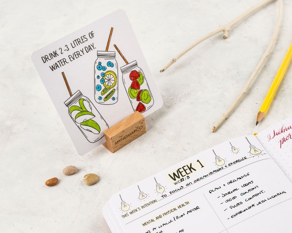 Self-Care and Mindfulness Challenge Cards - 30 Days