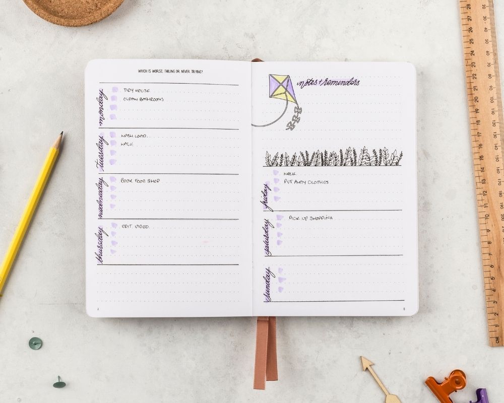 I AM Bullet Journal - Brown