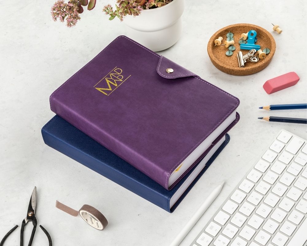 MY Journal Sleeves Covers With Gold Clasp