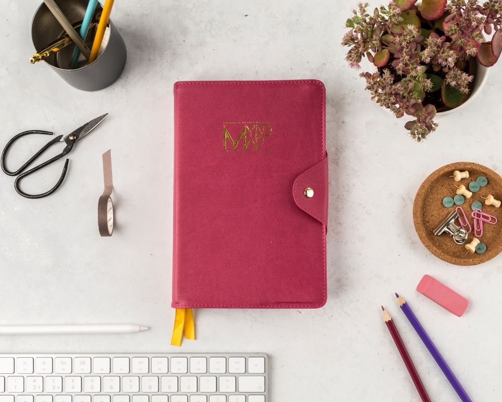 MY Journal Sleeves Covers With Gold Clasp