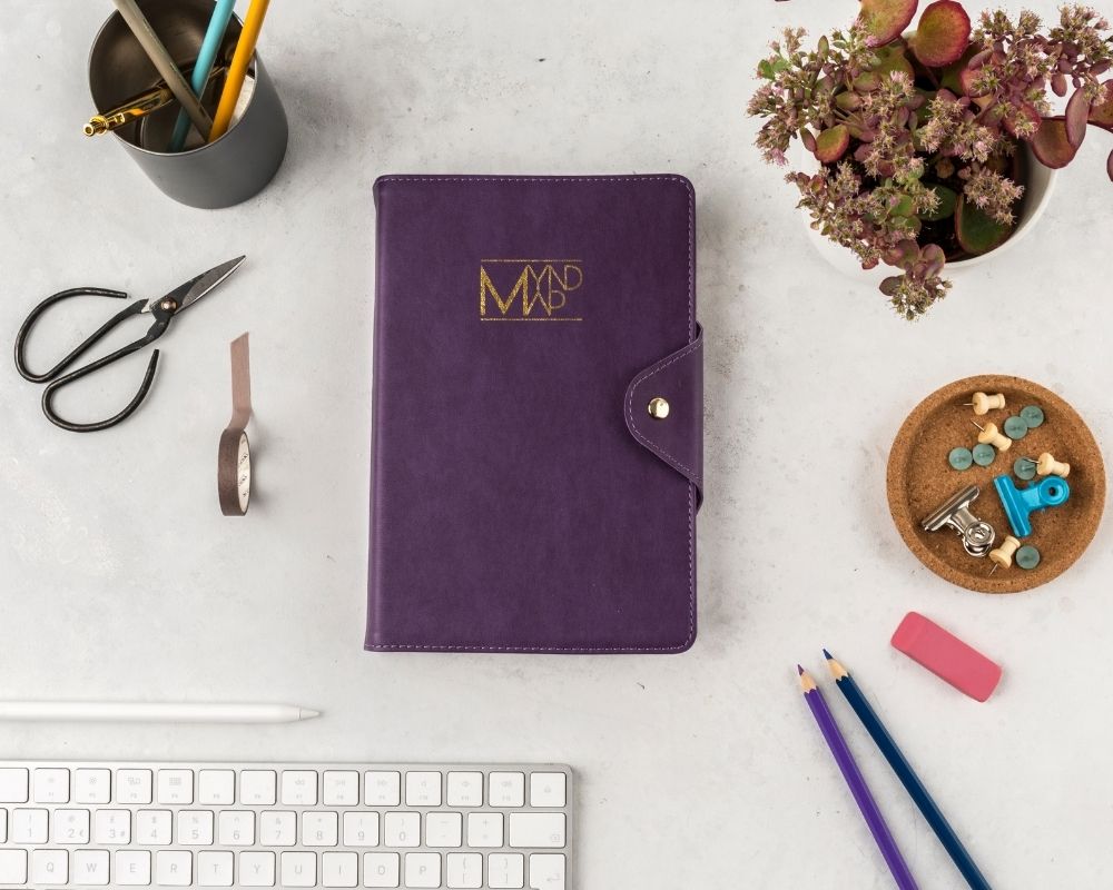 MY Journal Sleeves Covers With Gold Clasp