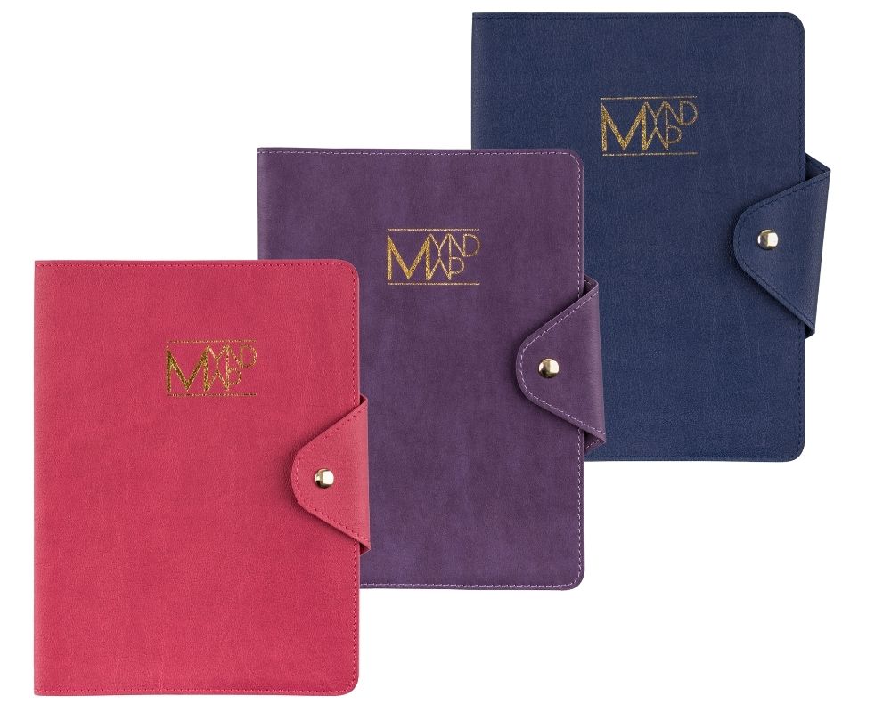 MY Journal Sleeves Covers With Gold Clasp