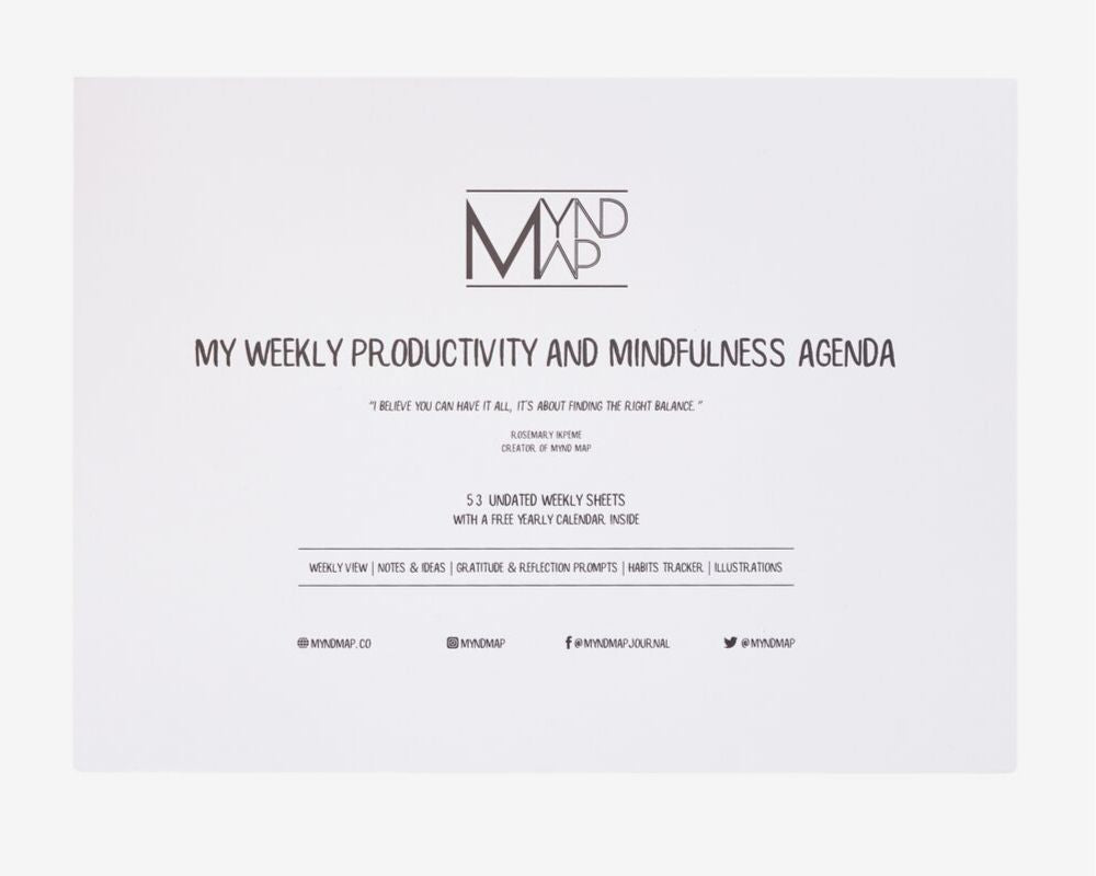 [MY Journal - Productivity Journal] - MYndMap